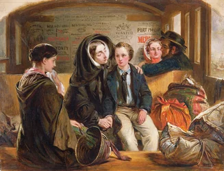 Segunda Classe - A Separação Assim nós somos ricos em tristeza, nos despedimos pobres, 1855
